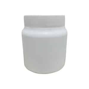 Pote 300grs Branco c/ tampa branca