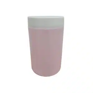 Pote 1kg Rosa c/ tampa Branca