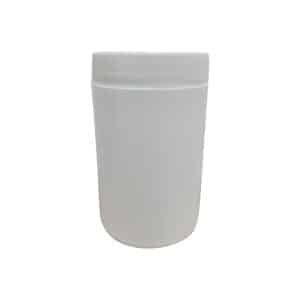 Pote 1kg Branco c/ tampa Branca