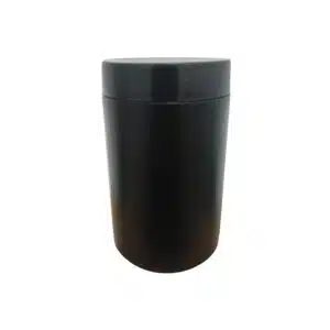 Pote 1kg Preto c/ tampa Preta