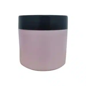 Pote 300g Rosa c/ tampa preta