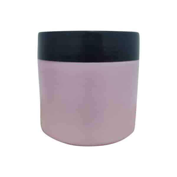 Pote 300g Rosa c/ tampa preta
