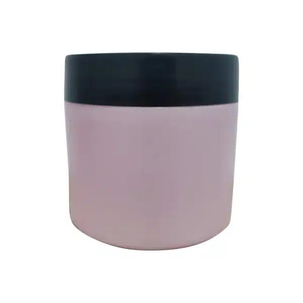 Pote 300g Rosa c/ tampa preta