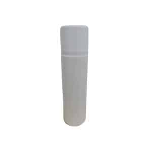 Frasco Branco 300ml c/ Tampa Branca
