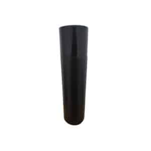 Frasco Preto 300ml c/ Tampa Preta