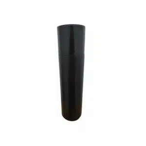 Frasco Preto 300ml c/ Tampa Preta