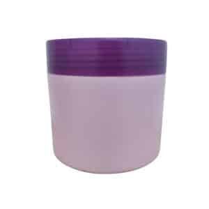 Pote 300g rosa c/ tampa lilás