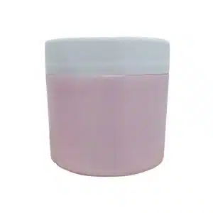 Pote 300g rosa c/ tampa branca