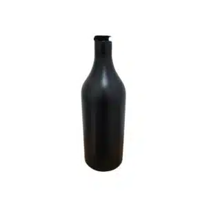 Frasco Preto 300ml c/ Tampa preta