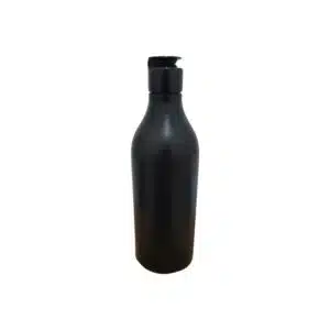 Frasco Preto 300ml c/ Tampa preta