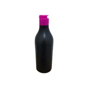 Frasco Preto Polo Girafa 175ml c/ Tampa Rosa
