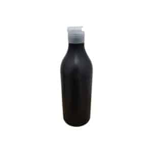 Frasco Preto 500ml c/ Tampa natural