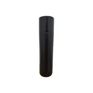 Frasco Preto 300ml c/ Tampa Big Disk Top Preta