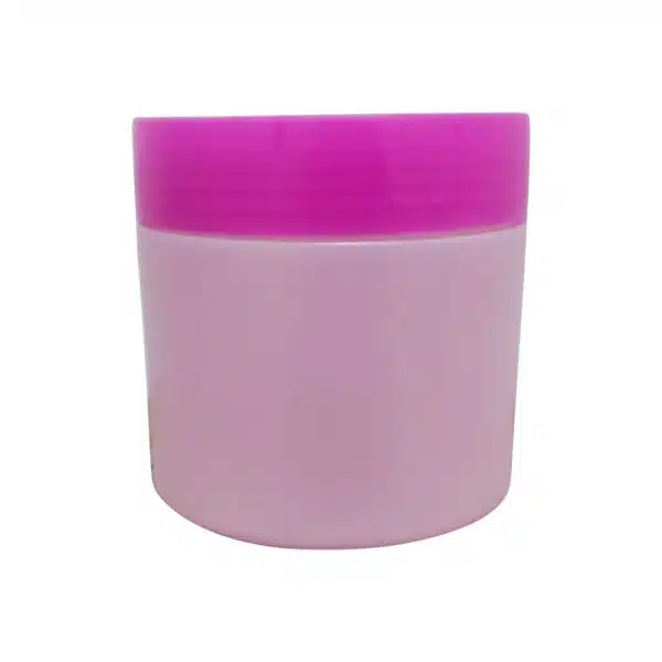 Pote 300grs Rosa c/ tampa rosa