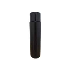 Frasco Preto 300ml c/ Tampa Big Disk Top Preta