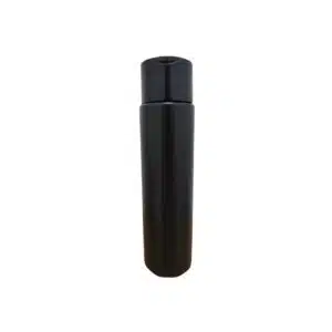 Frasco Preto 300ml c/ Tampa Big Disk Top Preta