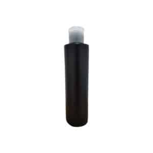 Frasco Preto 300ml c/ Tampa Natural