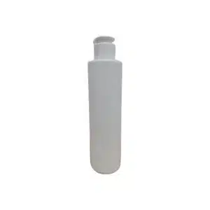 Frasco Branco 300ml c/ Tampa Branca FlipTop