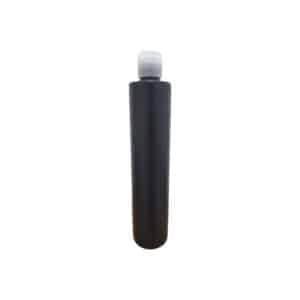 Frasco Preto Alto 500ml c/ Tampa Natural