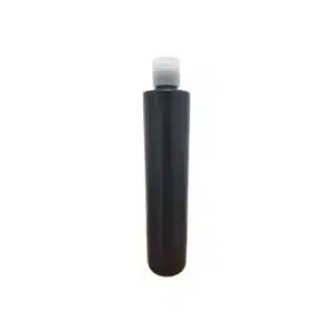 Frasco Preto Alto 500ml c/ Tampa Natural