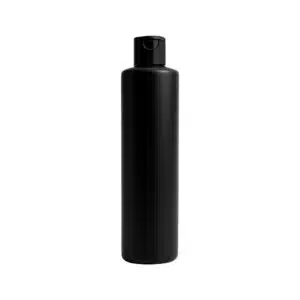 Frasco Preto 300ml c/ Tampa Preta FlipTop