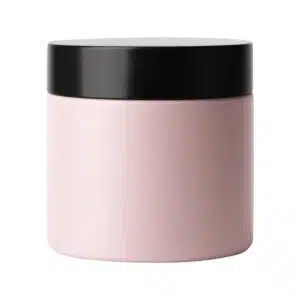 Pote 300g Rosa c/ tampa preta