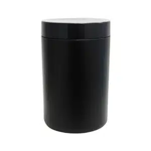 Pote 1kg Preto c/ tampa Preta
