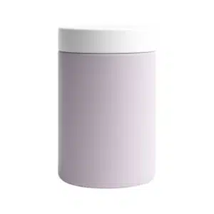 Pote 1kg Rosa c/ tampa Branca