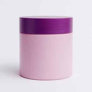 Pote 300g rosa c/ tampa lilás